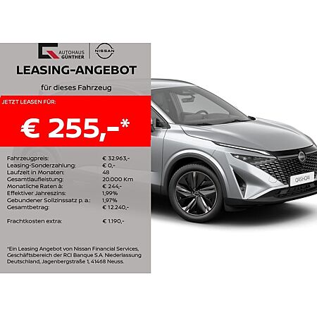 Nissan Qashqai leasen