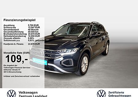 VW T-Roc Volkswagen Life 1.0 TSI ParkAss. LM KlimaA Virtual