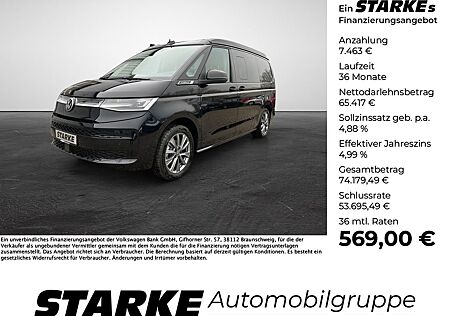 VW T7 Volkswagen California 2.0 TDI DSG Ocean Camper AHK Stan