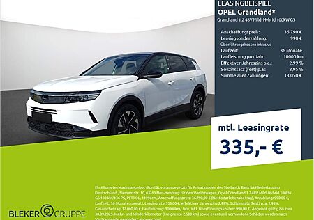 Opel Grandland X Grandland Grandland GS HYBRID 107 KW (145 PS) e