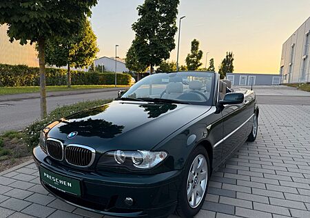 BMW 320 3 Cabrio Ci, Oxford-Grün, Chrom-Line
