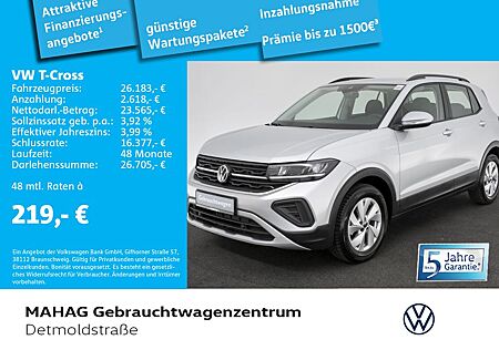 VW T-Cross Volkswagen 1.5 TSI LIFE Navi LED AppConnect Alu16No