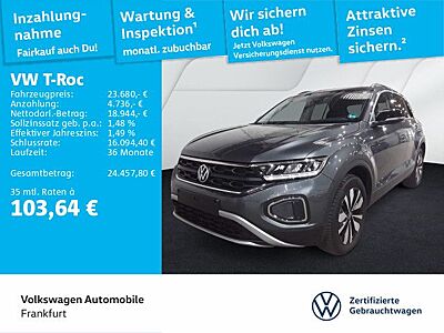 Volkswagen T-Roc 1.0 TSI Goal DAB+ Navi FrontAssist LightAs