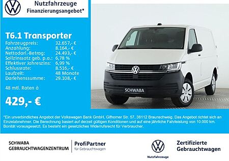 VW T6 Transporter Volkswagen T6.1 Transporter Kasten 2.0 TDI DSG Klima*R-KAM