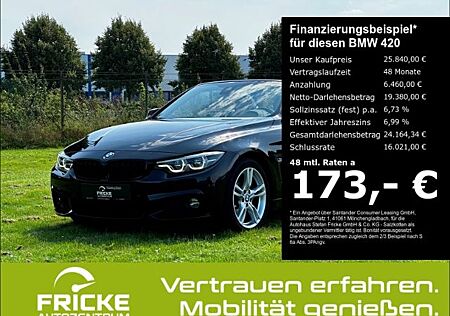 BMW 420 d M-Sport Cabrio+Harman Kardon+Memory Sitz+L