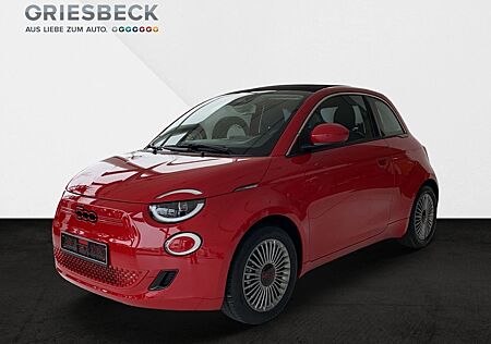 Fiat 500E Cabrio Edition Red +LED+RFK+Navi