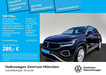 VW T-Roc gebraucht kaufen VW T-Roc Volkswagen 1.5 TSI LIFE AppConnect LED Sitzhz. DSG