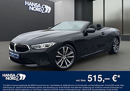 BMW 840i Cabrio LED NAVI HUD LEDER KAMERA DAB 19"