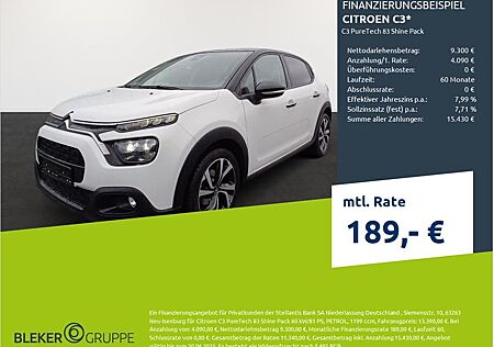Citroën C3 PureTech 83 Shine Pack