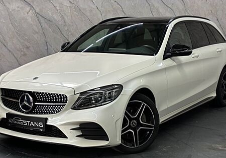 Mercedes-Benz C 400 T 4Matic+AMG-PAKET+PANO+AHK+HUD+RFK+Junge.