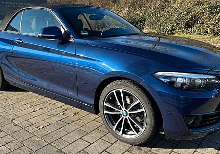 BMW 218 i Cabrio Sport Line