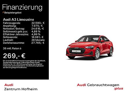Audi A3 Limousine 35 TFSI S tro*Pano*LED*Virtual*Smar