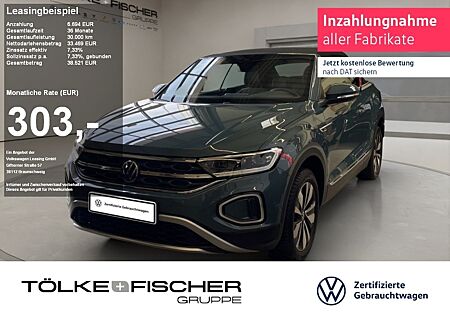 VW T-Roc Volkswagen Cabriolet 1.0 TSI Move Virtual ACC LM