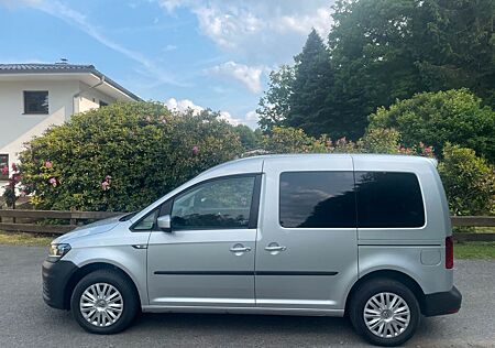 VW Caddy Volkswagen 2.0 TDI,5-Sitzer,Klima,Navi,1-Hand,AHK