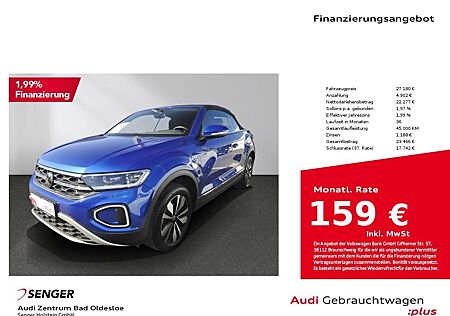 VW T-Roc Volkswagen Cabriolet 1.0 TSI Move Nav LED PDC ACC SHZ