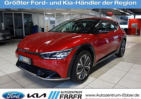 Kia EV6 AWD 77,4-kWh-Batterie Air-Paket Navi Leder d