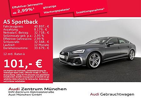 Audi A5 Sportback 40 TDI S tronic S line Virtual+/Nav