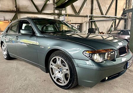BMW 745i E65 V8 Prins LPG schiefergrün Top Zustand!