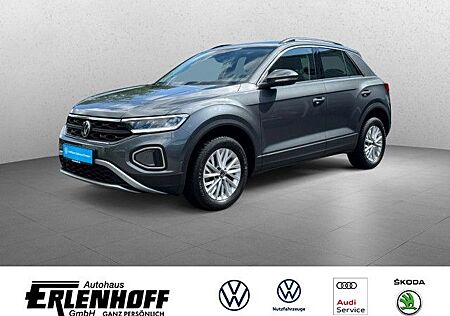 VW T-Roc Volkswagen Life 1.5TSI OPF, LED, AHK, Rear View, Navi