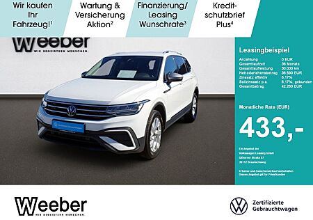 VW Tiguan Allspace Volkswagen Life AHK 7 SITZE NAVI KAMERA LED