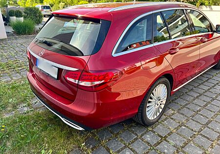 Mercedes-Benz C 220 d T EXCLUSIVE Autom. PDC, Hyazinthrot