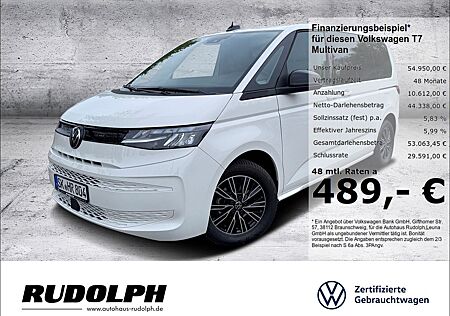 VW T7 Multivan Volkswagen Basis KÜ 2.0 TDI DSG 7-Sitzer Kamera