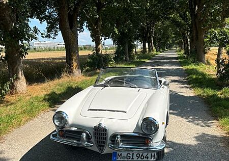 Alfa Romeo Giulia Spider 1600 weiß 1964
