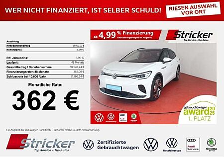 VW ID.4 Volkswagen GTX 362,-ohne Anzahlung Travel Wärmepumpe K