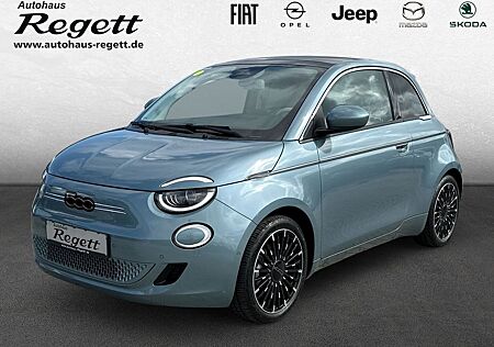 Fiat 500E e El. Panodach Navi Memory Sitze LED Apple