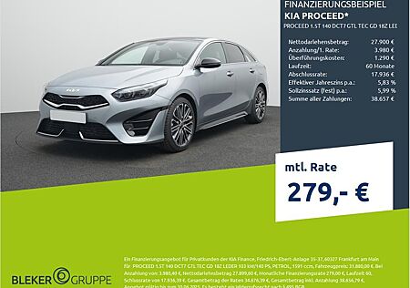 Kia Pro_ceed PROCEED 1.5T 140 DCT7 GTL TEC GD 18Z LEDER