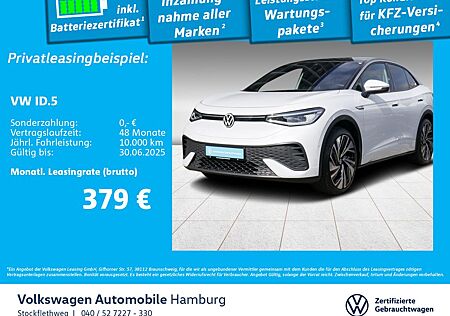 VW ID.5 Volkswagen Pro Performance AHK Navi Wärmep. HUD Pano