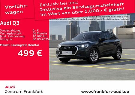 Audi Q3 35 TFSI S tronic Navi Tempomat DAB VC Sitzhei