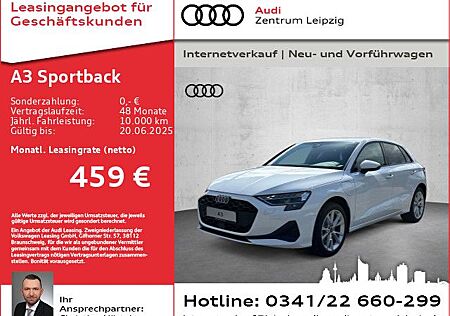 Audi A3 Sportback 40 TFSI e LED*Sportsitze*WR*AHK*17*