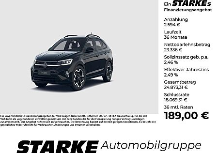 VW Taigo Volkswagen 1.0 TSI R-Line Navi LED PDC LM Tempo Klim