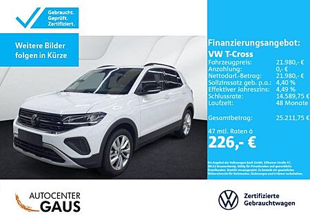 VW T-Cross Volkswagen Goal 1.0 TSI Navi*LED*ACC