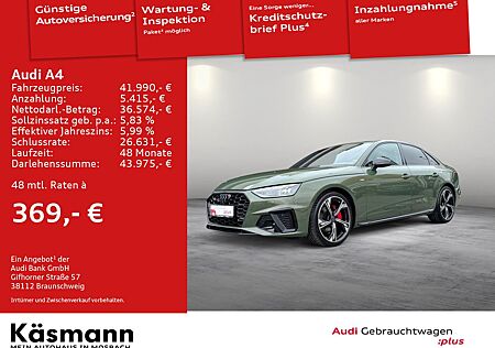 Audi A4 Lim. S line 40TDI qu S line comp MATRIX 360°