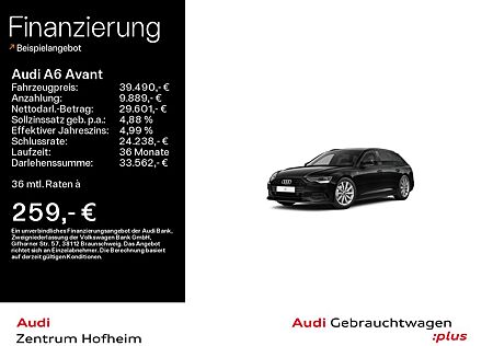 Audi A6 Avant 45 TFSI qu S line S tro*B&O*LED*Virtual