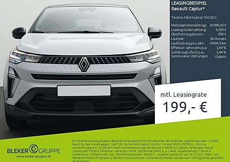 Renault Captur Techno Mild Hybrid 160 EDC