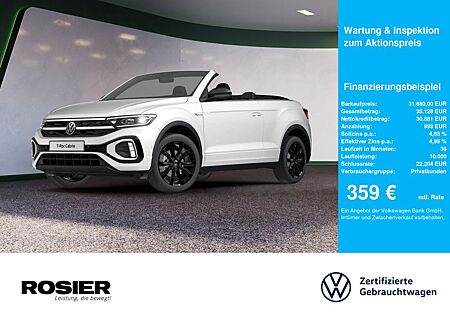 VW T-Roc Volkswagen Cabrio R-Line Black 1.5 l TSI DSG STANDHZ.
