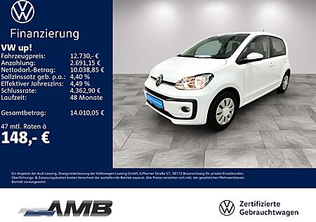 VW Up Volkswagen ! 1.0 Navi/Sitzhzg/Climatronic/4Türen