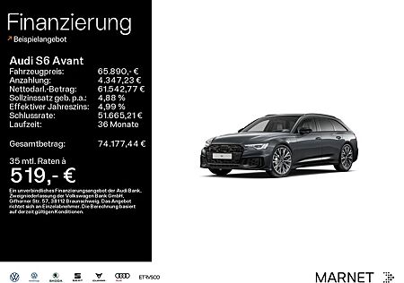 Audi S6 Avant 3.0 TDI quattro*Navi*LED*Alu*HUD*B&O*PD