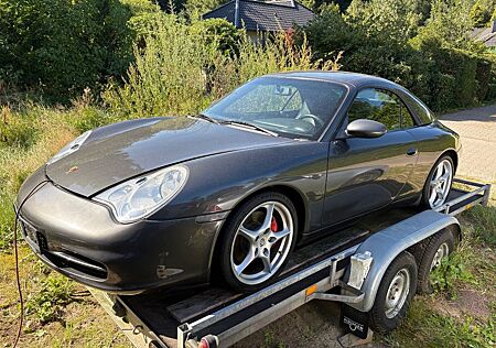 Porsche 996 Carrera Cabrio, Navi,Klima,Klappenausp,Sitzh