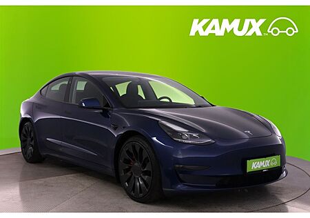 Tesla Model 3 Performance Dual AWD+LED+NAVI+PANO+LEDER