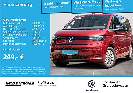 VW T7 Multivan Volkswagen Multivan 2.0 TDI DSG AHK GUTE-NACHT-PAKET NAVPRO