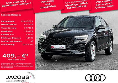 Audi Q5 Sportback 40 TDI S line/Matrix/Kamera/Black