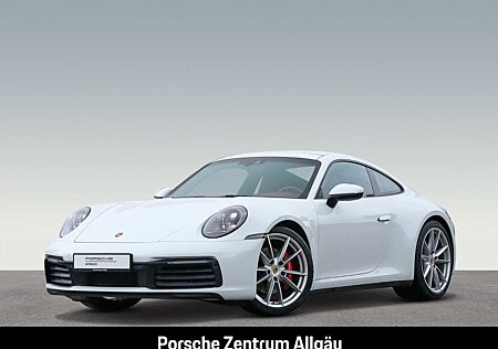 Porsche 992 911 Carrera 4S Sportabgas Leder- bordeauxrot