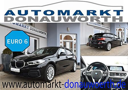 BMW 118d Aut. Advantage PanoDach 17 Zoll Teilleder