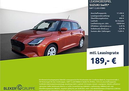 Suzuki Swift CLUB HYBRID