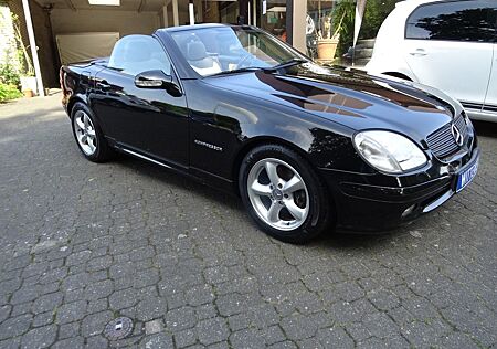 Mercedes-Benz SLK 230 KOMPRESSOR LEDER SCHWARZ/GELB