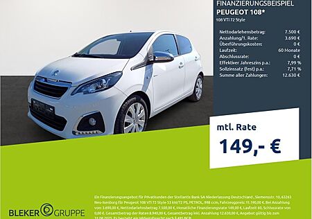 Peugeot 108 VTi 72 Style